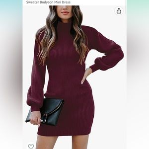 Sweater dress
